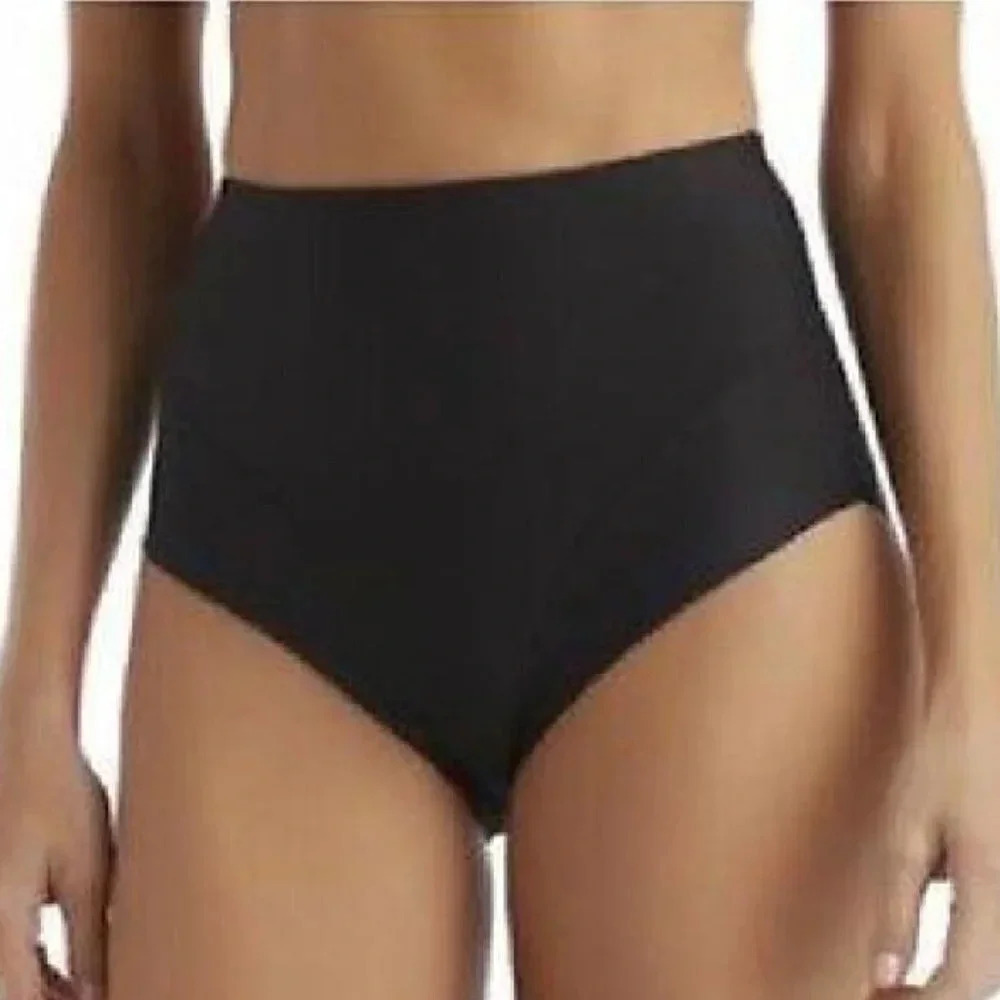 MEDIUM Sears Slim Shape Comfort Leg Waistline Brief Black  New with Tags     The